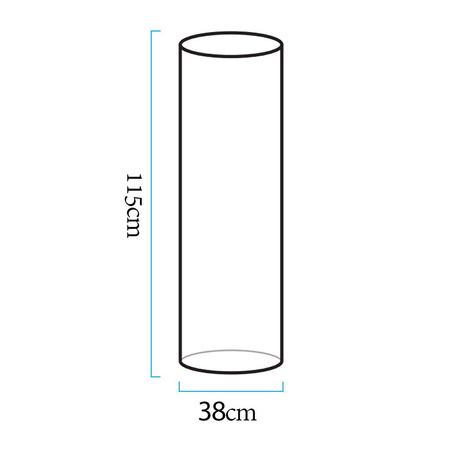 Lampa ogrodowa kolumna TUBE LED RGBW 16 kolorów 115 cm (ES-DC033) - Step into Design