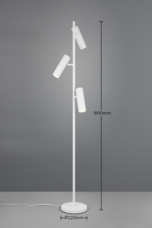 Lampa podłogowa z reflektorkami SOKA (467700331) - Trio