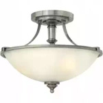 Lampa sufitowa, plafon TRUMAN kol. ANTYCZNY NIKIEL (HK/TRUMAN/SF) - Hinkley - Elstead Lighting