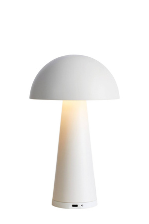 FUNGI Rechargeable Table Matt White B/O (108656) Markslojd