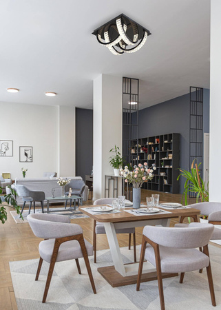 Lampa sufitowa TULA czarna (MX3274-4-3BCT) - Zuma Line