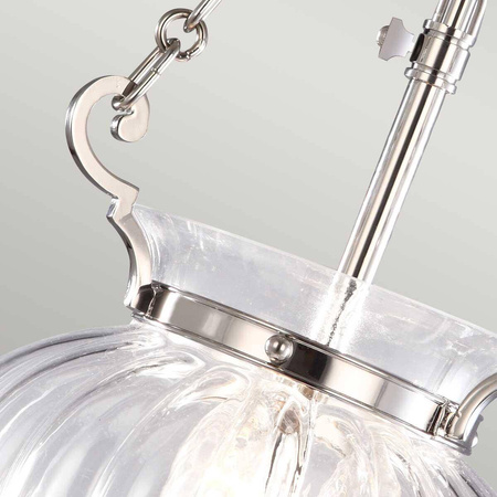 Lampa wisząca  Finsbury Park (FP-P-S-POL-NCKL) - Elstead Lighting