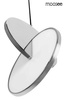 Lampa wisząca DISCO srebrna (MSE010100369) - Moosee