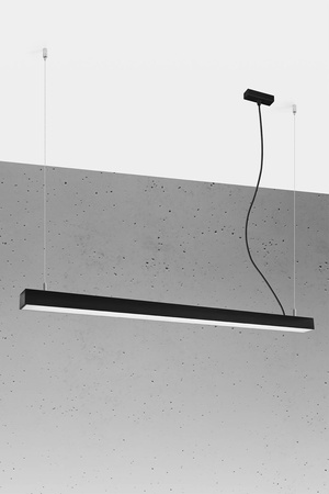 Lampa wisząca PINNE 117 czarna 3000K (TH.066) - Thoro Lighting