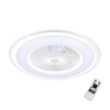 Lampowentylator ZEPHYR WHITE 48W LED+ PILOT (ML1516) - Milagro