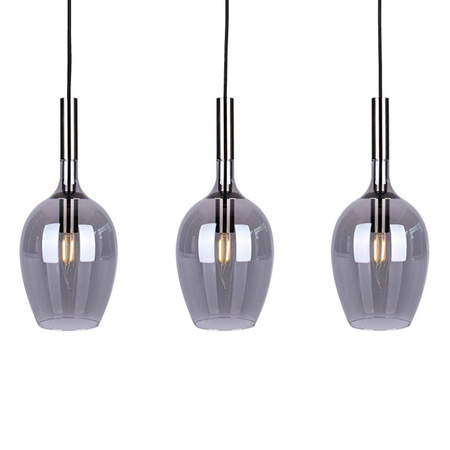 Lampa wisząca LUGANO SMOKED 3 (ML8814) - Milagro