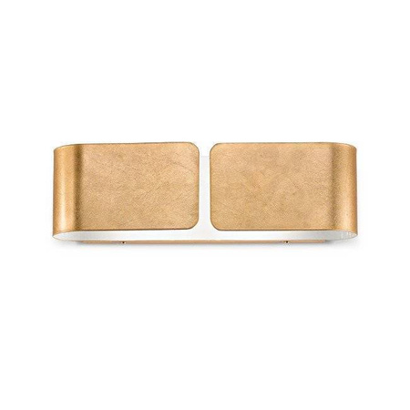 Kinkiet CLIP AP2 mały złoty (088266) Ideal Lux