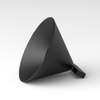 Trójkątna lampa do szyny Magnetic track cone 5mm 7W 4000K (ML2155) - Milagro