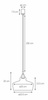 Lampa wisząca LONGIS III GOLD (10873105) - Kaspa