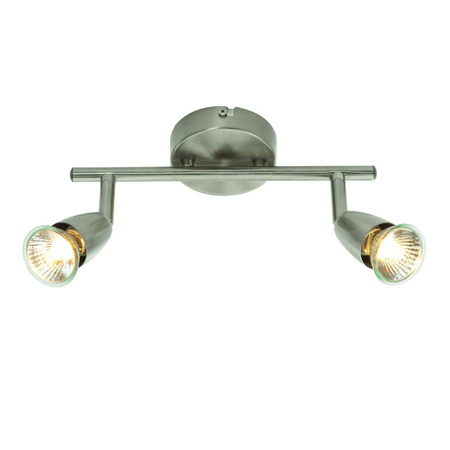 Lampa sufitowa Amalfi 2lt satin nickel 35W (G2521313) - Saxby