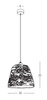 PENDANT LAMP NATURAL BRAIDED WHEAT 1XE27 (22164 Zambelis) - Zambelis