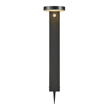 Lampa ogrodowa RICA Nordlux SolarLed  Stal nierdzewna Czarny