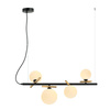 Lampa wisząca Reverso  (PND-5622-4-BK-W) - Italux