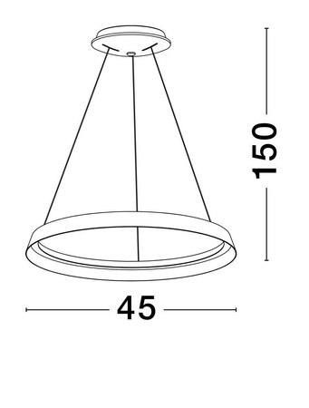 Lampa wisząca wewnętrzna BATALLAS (LE44788) - Luces Exclusivas