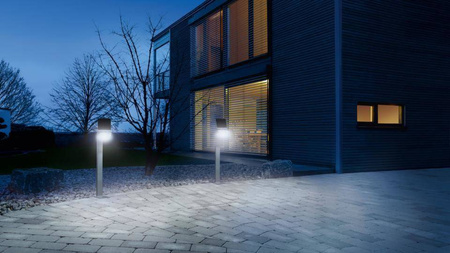 Oprawa solarna LED 1,2W Steinel XSolar GL-S z czujnikiem antracyt (ST085681) - STEINEL