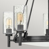 Żyrandol Collier - 5 źródeł światła - Zgaszona czerń (HK-COLLIER5-BX) - Elstead Lighting