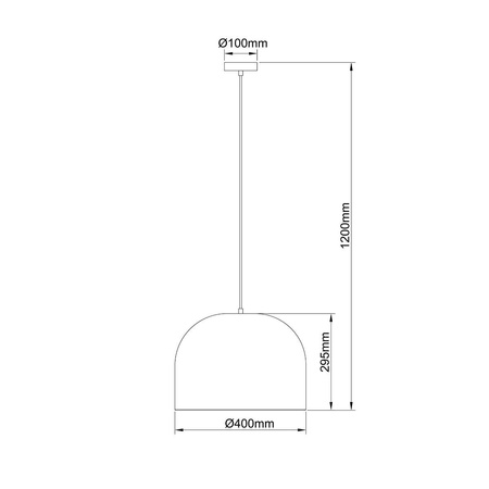 Ratanowa lampa wisząca Kanso 40 cm jasne drewno 1xE27 (LP-2025/1P 40 cm) - Light Prestige