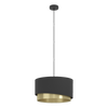 Lampa wisząca MANDERLINE czarna (39925) - EGLO