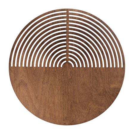 Drewniany kinkiet LUNAR WOOD 2XG9 (11015) - TK Lighting