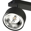 ALTEA BLACK LAMPA SUFITOWA 2 PŁ + ŻARÓWKI (6518) - TK Lighting