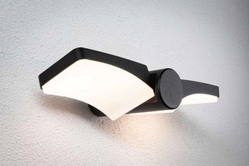 Oprawa elewacyjna PEKANA LED 2X6W 3000K 2X480lm  IP44 230V antracyt aluminium (PL94766) - PAULMANN