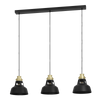 Lampa wisząca ESPINARDO czarna (390231) - EGLO