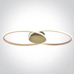 MER 3 lampa sufitowa champagne (63154C/CH/W) - One Light