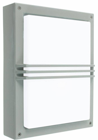 Kinkiet zewnętrzny NORDKAPP 1621 ALUMINIUM 2xLED E27 2 X 9W Norlys