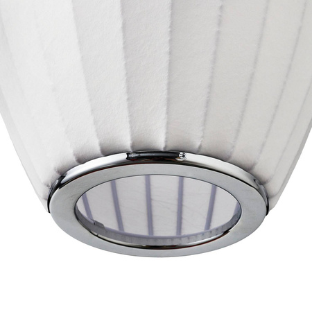 Lampa wisząca SILK BARREL biała 60 cm (ST-2335-30) - Step into Design