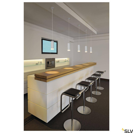 ASTINA QPAR51, lampa wisząca indoor, kolor biały (1002937) - SLV