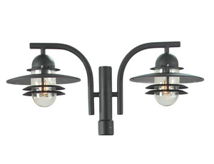 Latarnia OSLO 2014 BLACK E27 2X57W EEI A+..D Norlys