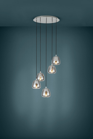 Lampa wisząca ALBARINO chrom (39668) - EGLO