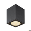 ENOLA SQUARE S, lampa sufitowa natynkowa LED outdoor, kolor antracytowy (1003420) - SLV