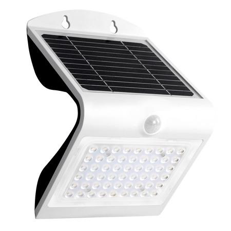 Lampka Solarna Butterfly Biała 3,2W (EKO8824) - Eko-Light / z czujnikiem ruchu i zmierzchu