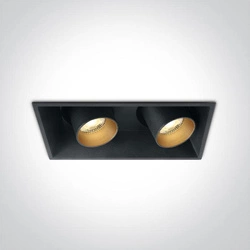 SKITI 2 wpust regulowany czarny (51211C/B/W) - One Light