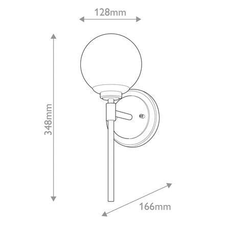 Kinkiet Benno - 1 źródło światła - Szampański brąz (KL-BENNO1-CPZ) - Elstead Lighting