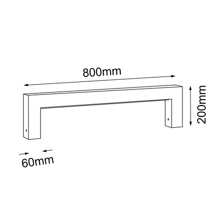 Lampa stojąca ogrodowa Taketa mini - Antracyt (200 mm) 4000K   (9939) - Shilo Garden