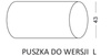 Lampa Schodowa LESEL 008A L (1008A1103) - Elkim Lighting