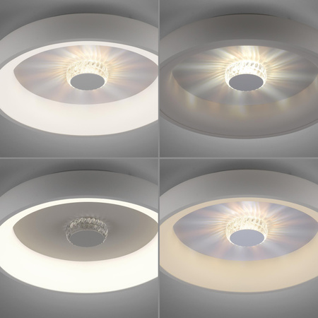 VERTIGO LAMPA SUFITOWA BIAŁY/SZARY (14384-16) - Paul Neuhaus