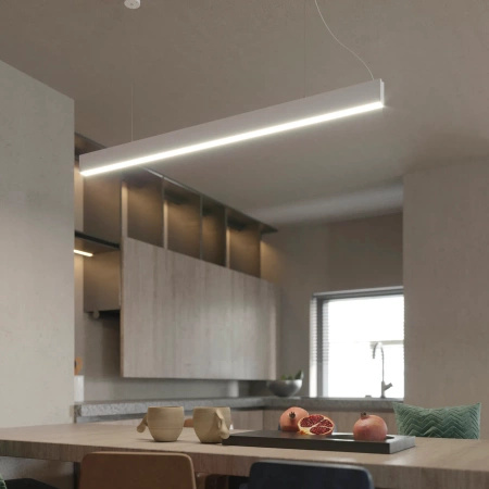 Lampa Wisząca Sigi III LED biała  (PL0128-WH) - Yaskr