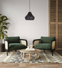Lampa wisząca z metalu 41.5x41.5x129.5cm (102746) - DIJK