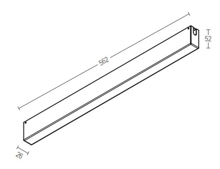CEILING DRIVER 100W ONOFF BLACK (20306-B Zambelis) - Zambelis