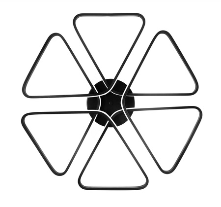 Lampa wiszące Trójkąty MADERA 124W + Pilot AZ133 - DomenoLED