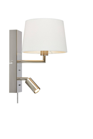 COMO Wall 2L Steel/White (108596) Markslojd