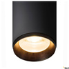 NUMINOS® PD PHASE L, wewnętrzna oprawa wisząca LED, czarna/czarna 2700 K 24° (1004338) - SLV
