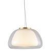 Lampa wisząca JELLY Nordlux E27 40W Szkło Przeźroczysty