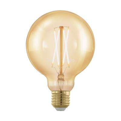 Żarówka AMBER-G95 E27 4W, LED 1700K (11693 - Eglo)