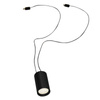 SPOT BLACK LED 3000K 5W 24V (19168 Zambelis) - Zambelis