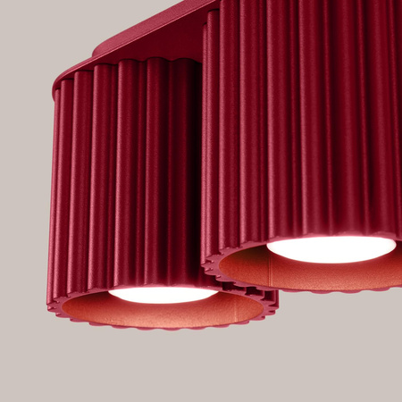 Plafon AURA 2 burgund GU10 (SL.1820) - Sollux Lighting