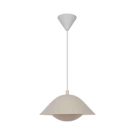 Lampa wisząca FREYA Nordlux E27 40W Metal Beżowy
